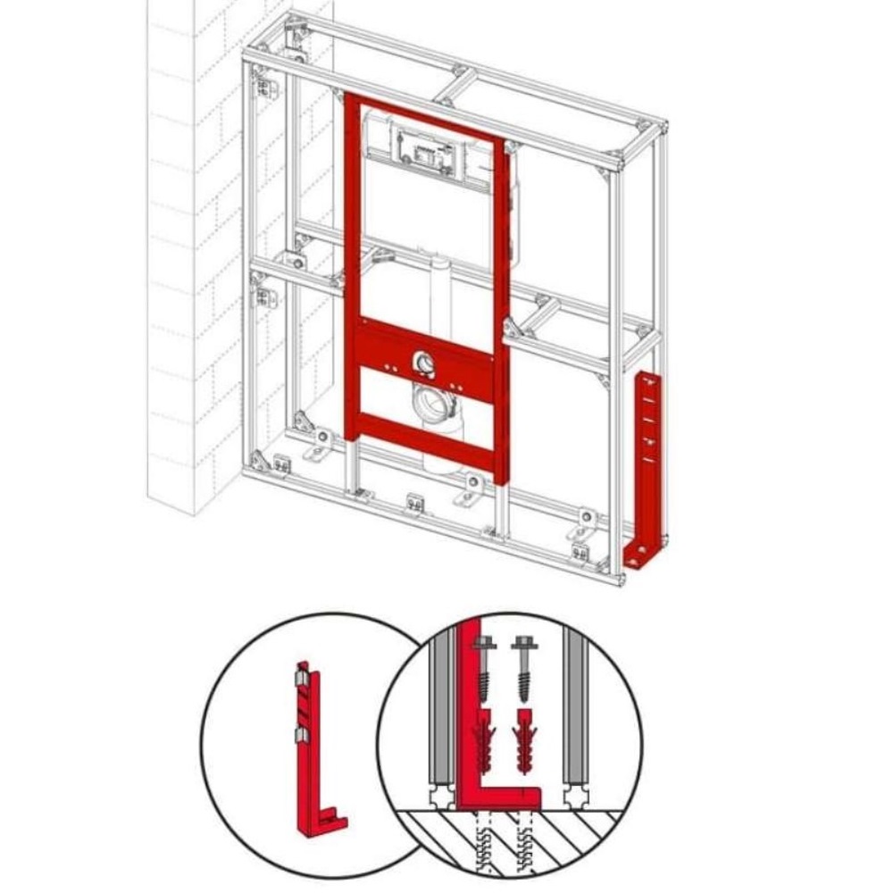 Опора Wallbox для отдельностоящей перегородки WB 90317 2 Опора Wallbox для отдельностоящей перегородки WB 90317 — изображение 2